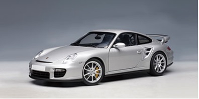 AutoArt 1/18 Porsche 911 GT2 Silver